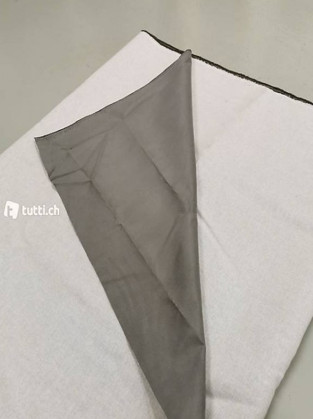  Polsterstoff Hellgrau Wave