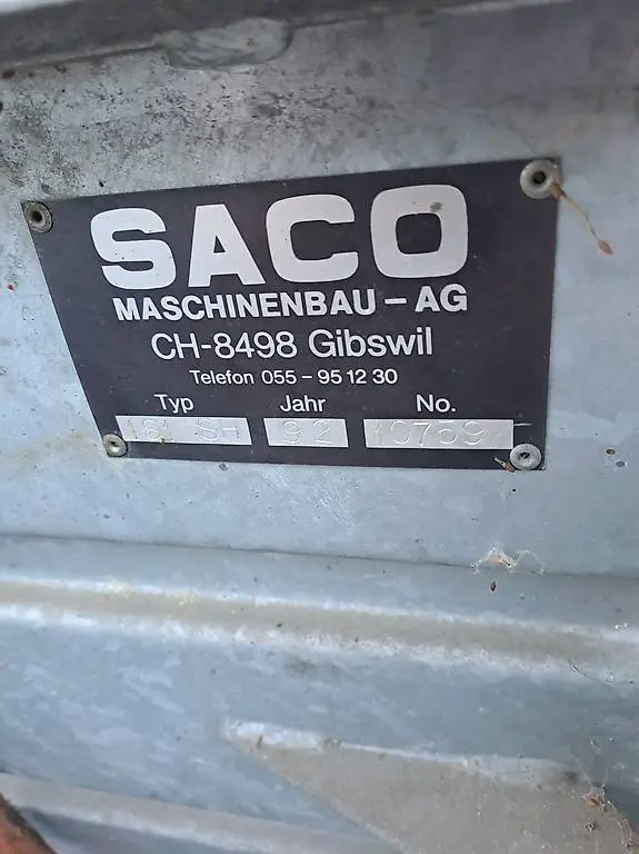 Miststreuer Saco hydro