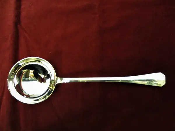 America Christofle Suppenschöpfer versilbert