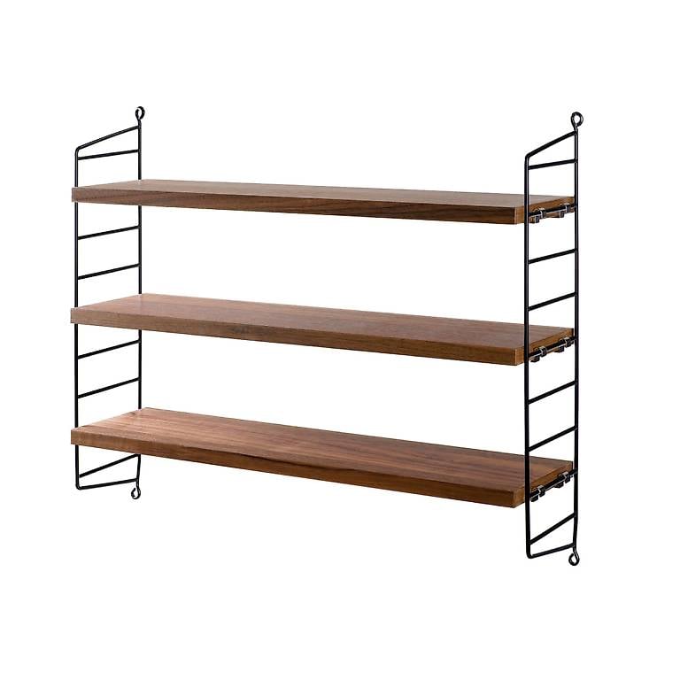 String Pocket Walnuss Schwarz