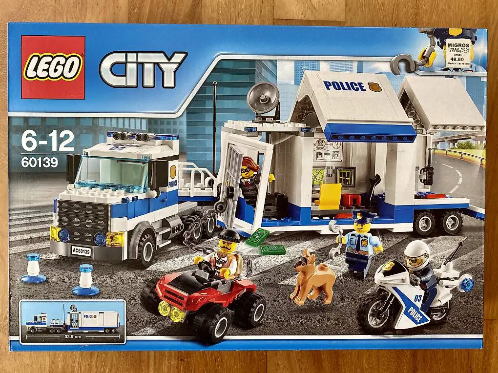 Lego 60139 Polizei Einsatzzentrale Neu & OVP