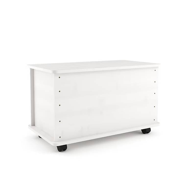 Spielzeugkiste Holz 73 x 40 x 43 cm weiss