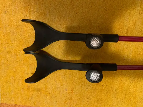 1 Paar neuwertige Unterarm Krücken Gehhilfen Gehstöcke