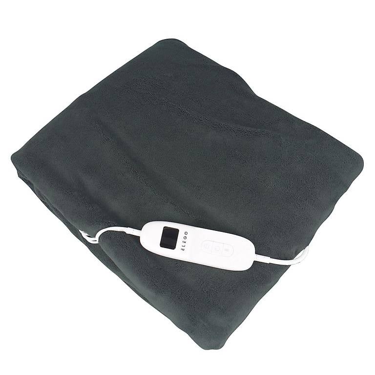 Heizdecke elektrisch 180 x 130 cm gra