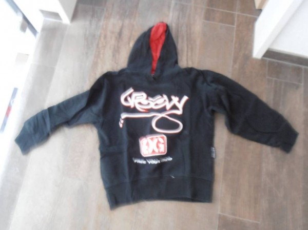 Skater Pulli Gr.140 schwarz