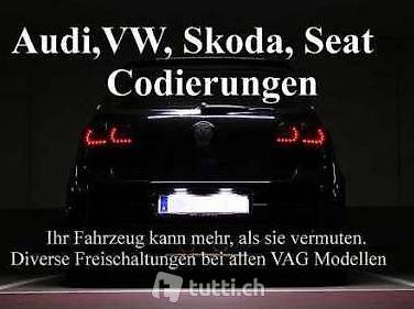 Codieren, Codierung, Codierungen VAG VCDS VCP Odis