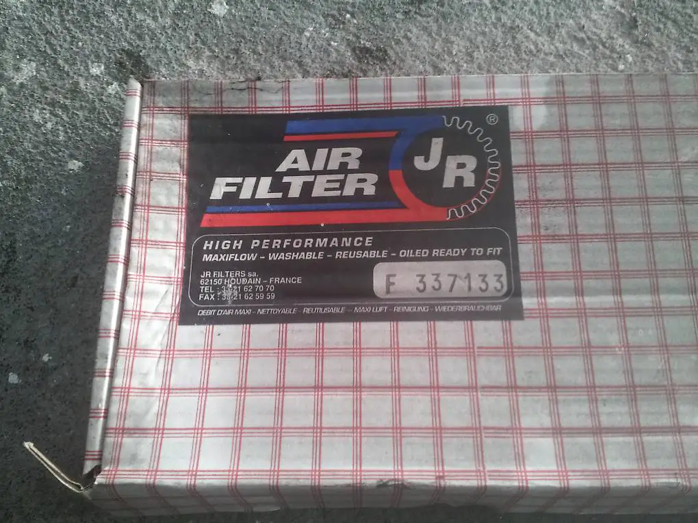 Sportluftfilter JR F337133 Audi/Dodge/Fiat/Ford Ginetta Opel