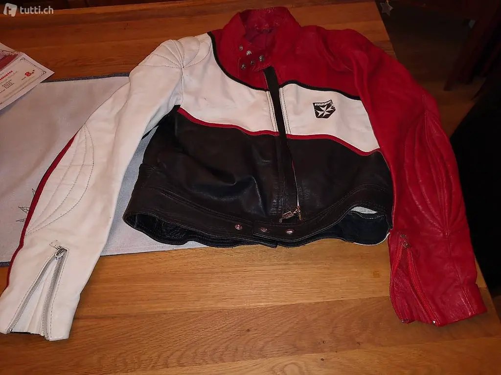 Leder Töffjacke & Töffhosen