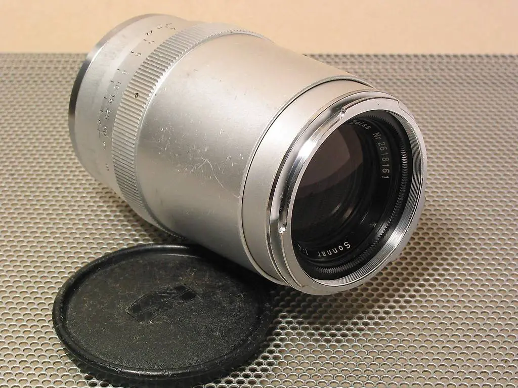 ZEISS IKON Contarex Sonnar 135mm 1:4.0 TOP Tele Objektiv RAR
