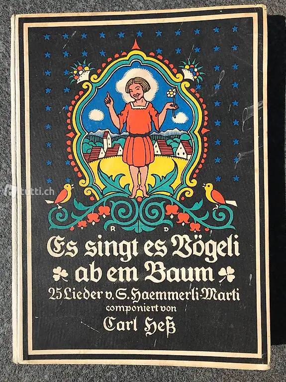 Antikes Lieder-Singbuch Carl Hess