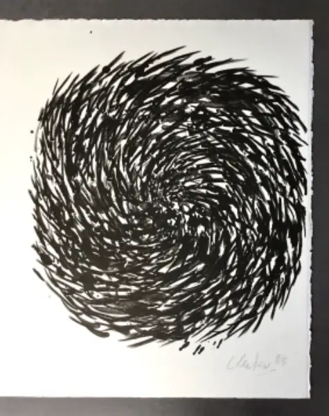 Günther Uecker | Original Lithografie 1985