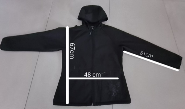 Damen Jacke Softshell, Marke Obscure mit Kapuze Gr. 40