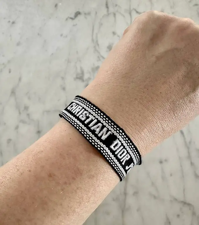 Christian Dior Armband schwarz neu