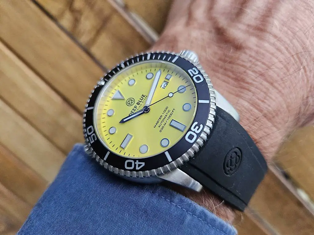 Deep Blue Taucheruhr, 300m WR, autom. Seiko Werk