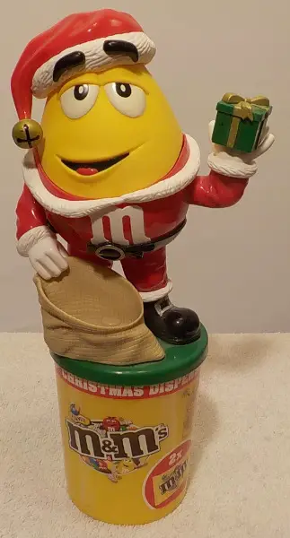 M&Ms Spender Display Weihnachten