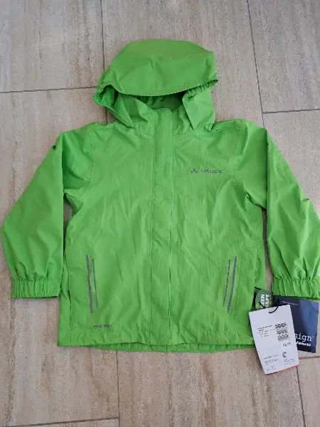 neue Vaude Regen- Windjacke Grösse 110/116
