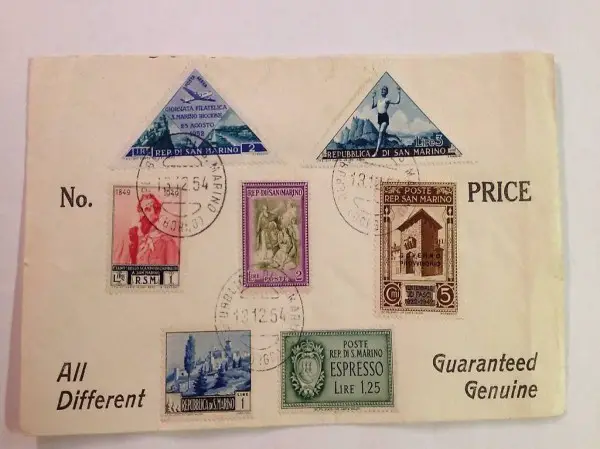 Busta San Marino 1954