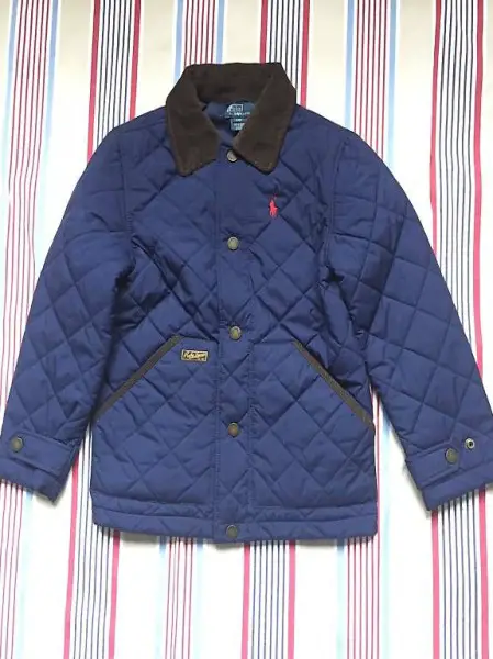 Ralph Lauren Steppjacke 8 140 146 blau
