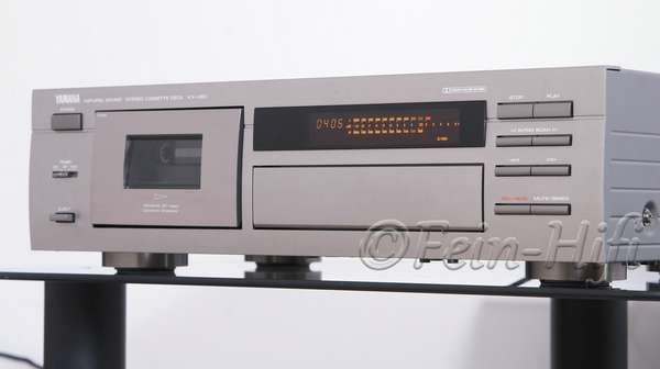 Yamaha KX 490 TITAN silber Kassetten Tape Auto-Reverse