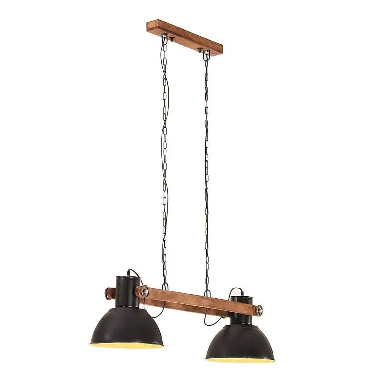 Hängelampe Industriestil 25 W Schwarz 109 cm E27