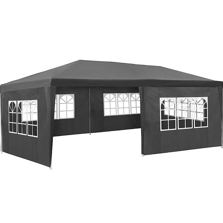  Garten Pavillon 6x3m mit 5 Seitenteilen