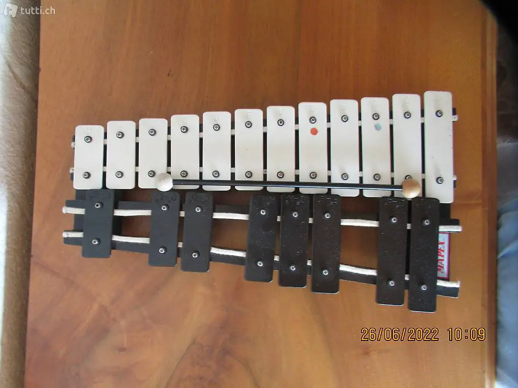 Glockenspiel mit Schlägel ohne Verpackung