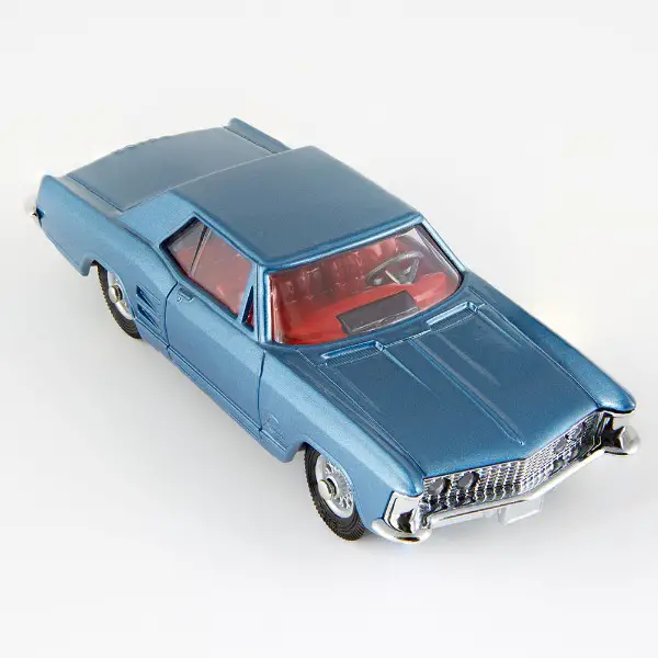 NEU: Buick Riviera Coupé 1963-1964 blau met. 1:48 von Corgi