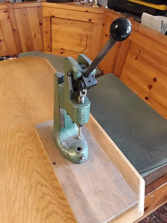 Kleine Lager Presse zum Nieten, Stanzen