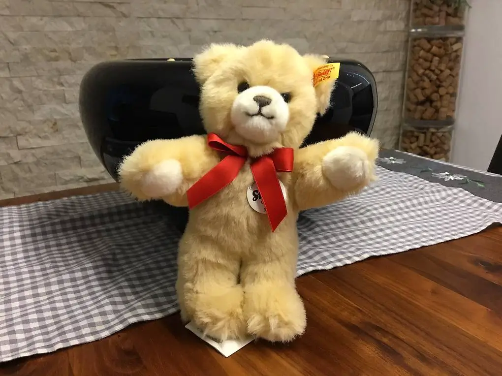 steiff teddybär molly 24 blond mit etikette