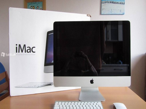  Apple iMac 21,5 Zoll Quad-Core 4x 2,5GHz 500GB HDD