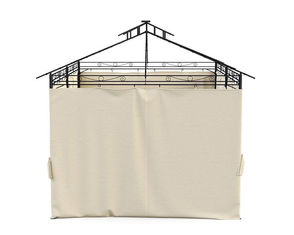 Seitenwände für Gartenpavillon LED 3 x 4 m