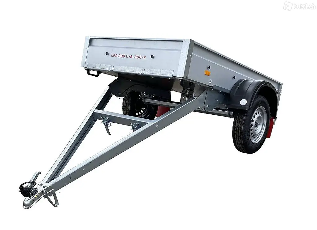  Abkippbarer Pongratz Kippy trailer Faltanhänger