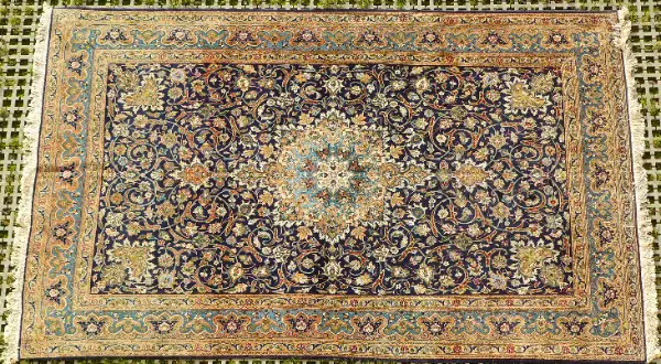 Orientteppich Täbris ca. 100 J. alt 328x211 T141