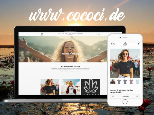 Onlineshop COCOCI zu verkaufen inkl. Domain, Designs & Support