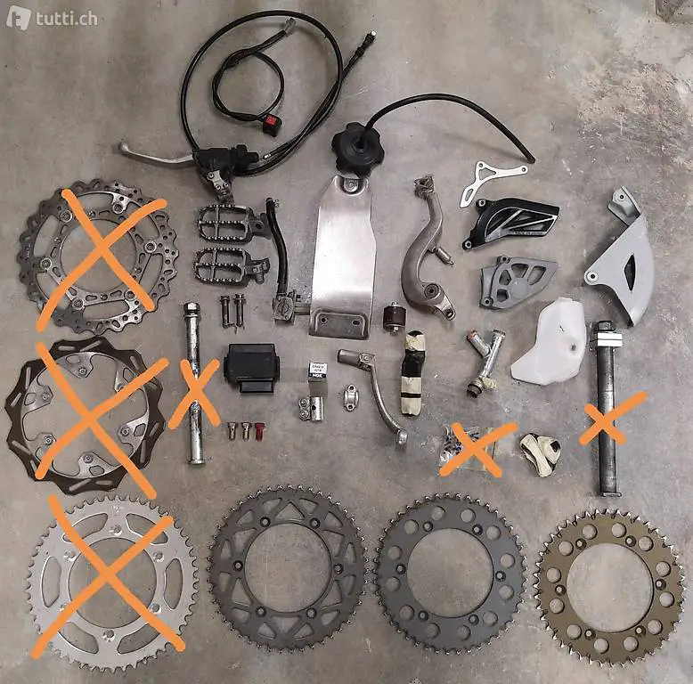 Pièces Yamaha YZF450 2006