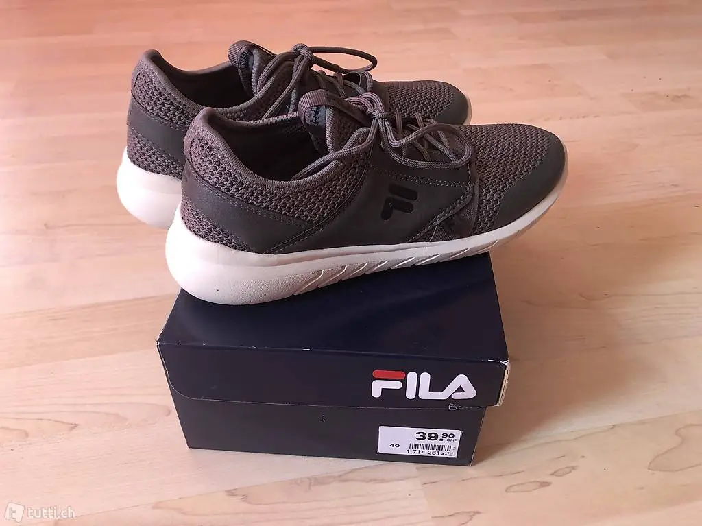 Fila Turnschuhe Schuhe 40 grau cool Neu