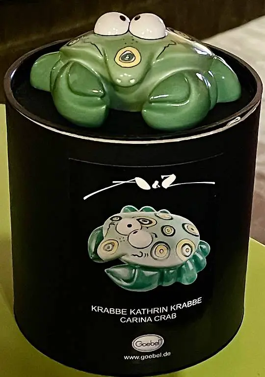 Salzstreuer Krabbe von Goebel