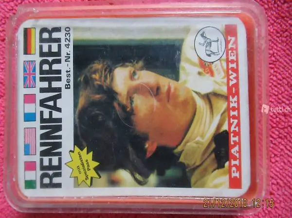  RENNFAHRER, Kartenspiel, PIATNIK-WIEN
