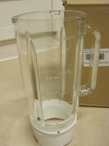 Kenwood KW675257 Glaskrug Pürier Mixer glass gobelet trim