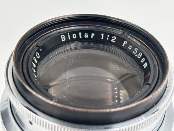 Zeiss Jena Biotar 58mm F2 17-Blades "Manual Version" silver