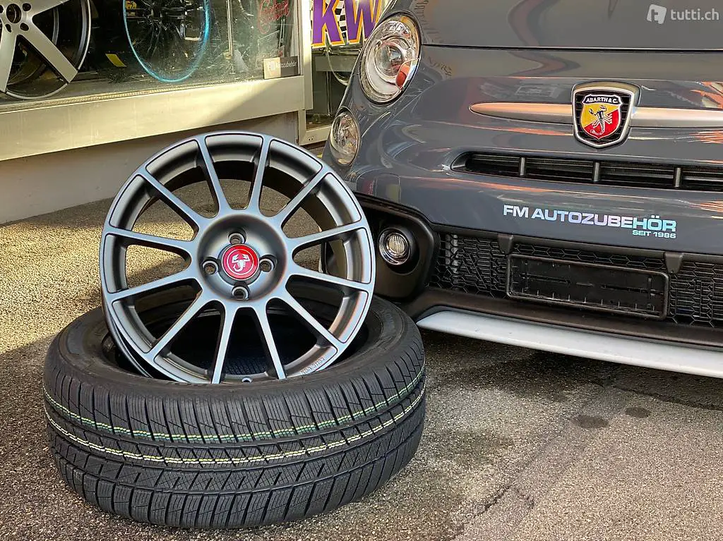  Fiat Esseesse Style Felgen 17 Zoll Tuning 500 595 Abarth