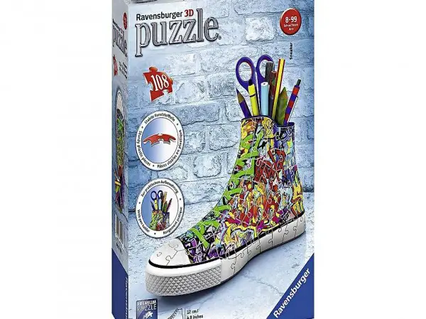  Puzzle 3D Style Graffiti Sneaker (125357)