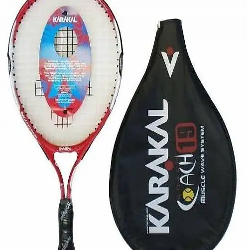  Karakal Coach 19" oder 21" Kinder Tennisschläger mit Hülle