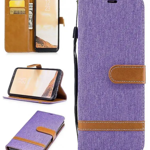  SAMSUNG A70 Housse Flip Etui Cover Case Wallet Hülle V