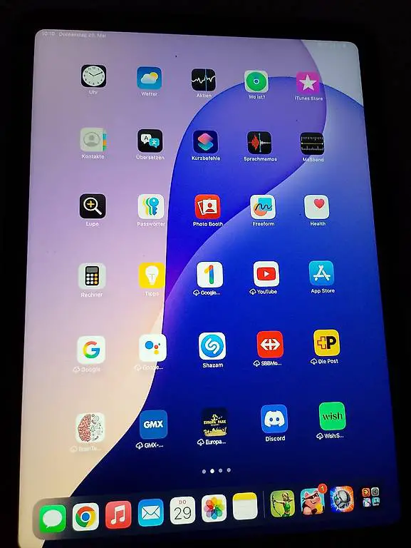 iPad blau gen 2022