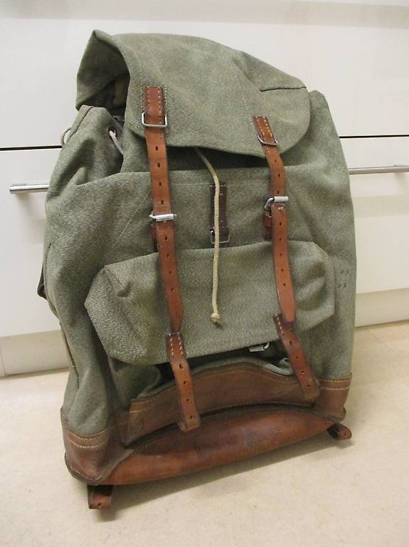 Militär-Rucksack Schweizer Armee 1969 Wandern Alpine Chic