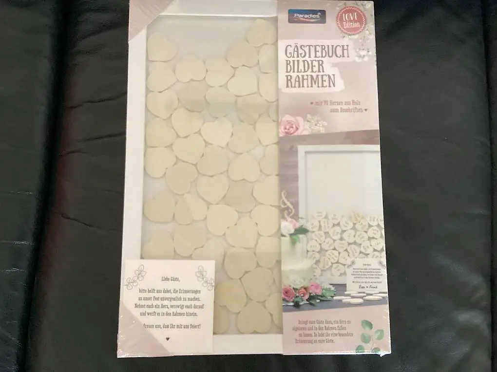 Hochzeit s Bilderrahmen Neu