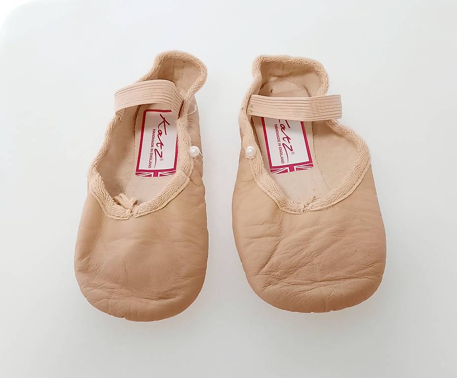 Ballett-Schläppchen (Leder der renommierten Marke Katz)