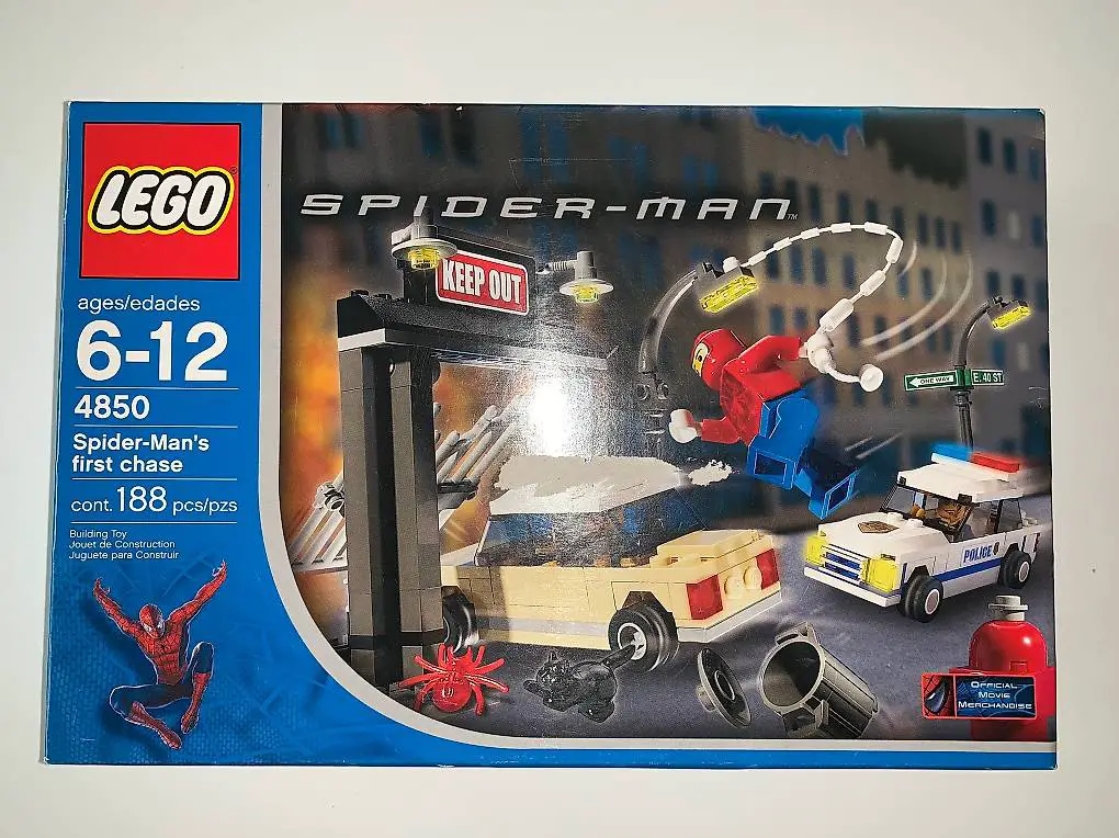 Lego 4850 Marvel Spiderman first chase aus dem Jahr 2003