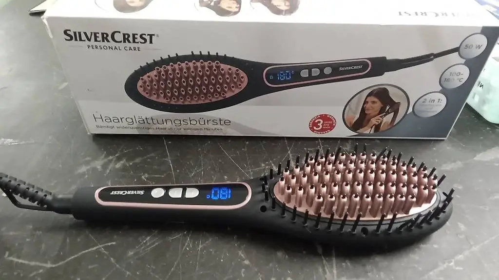 Haarglättungsbürste von silver Crest